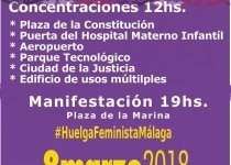 MALAGA CONCENTRACIONES8M2018