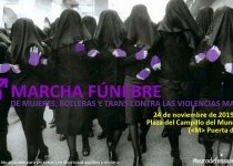 MADRID MARCHA FUNEBRE 24 NOVIEMBRE